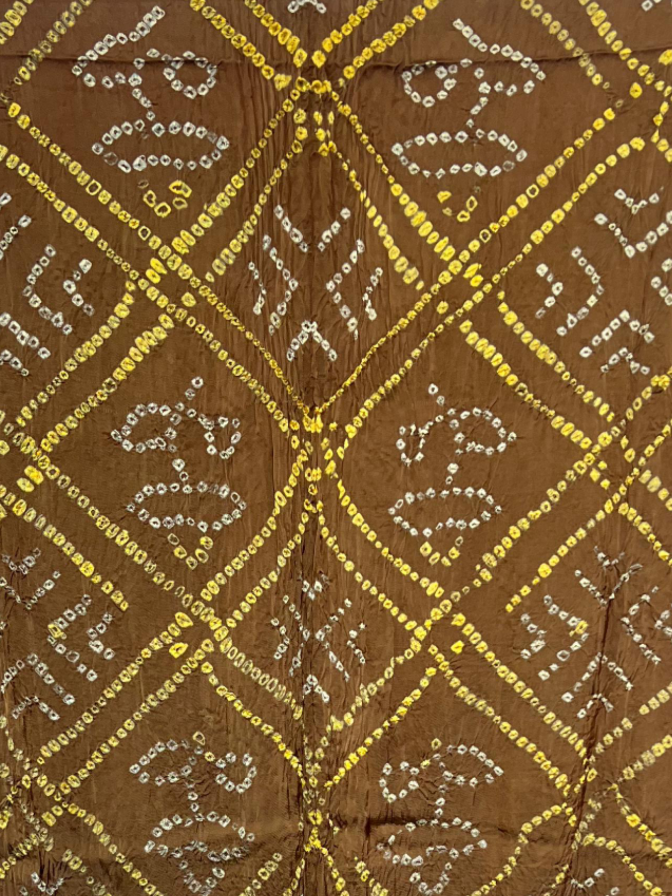 Modal Silk Barbhat Bandhej Barik bandhani With Zari Pallu Dupatta