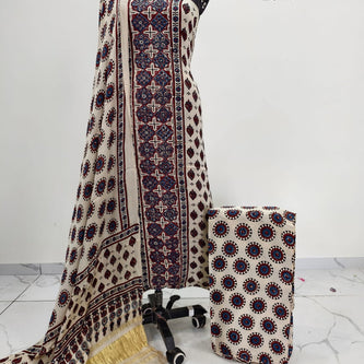 ajrakh netural 3 pice