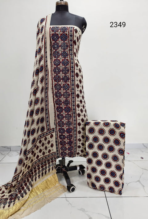 ajrakh netural 3 pice