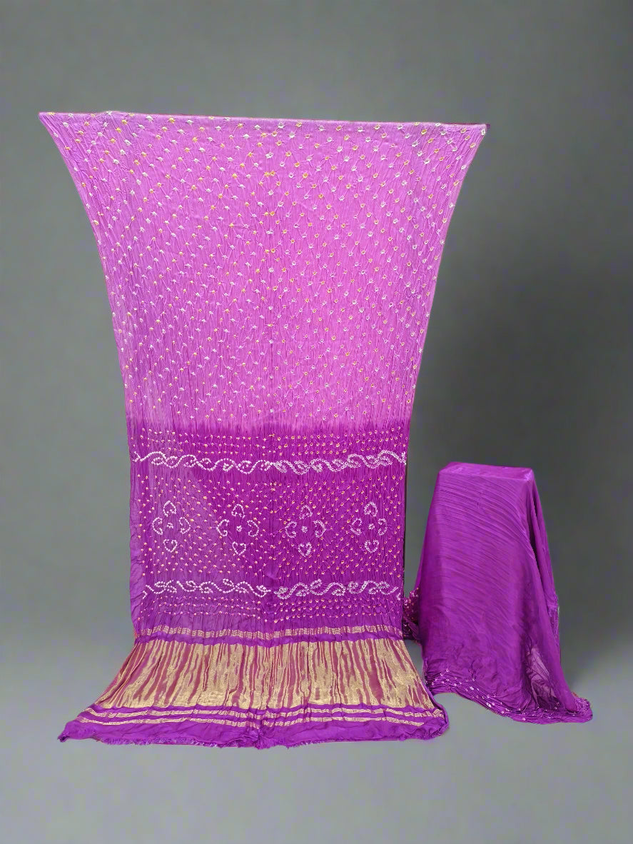 bandhani saree