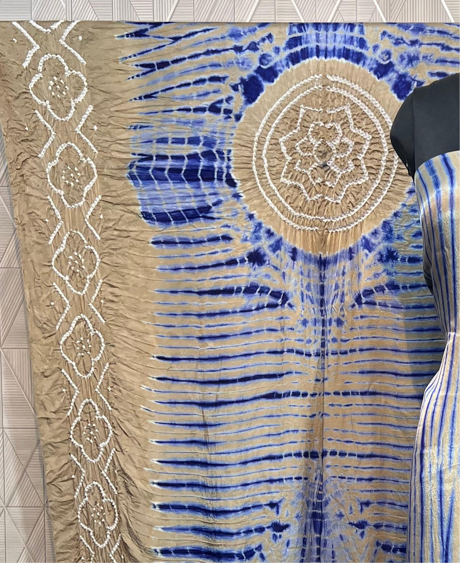 Modal Silk Tiy & Dye Bandhani dupatta 3 Pice suits