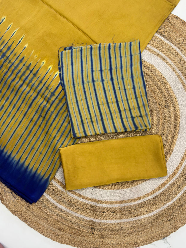 Modal Silk Tiy & Dye 3 Pice suit