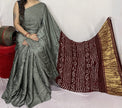 modal silk bandhani saree