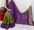 modal silk bandhani saree