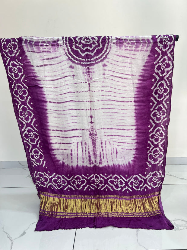 Modal Silk Tiy & Dye Bandhani dupatta 3 Pice suits