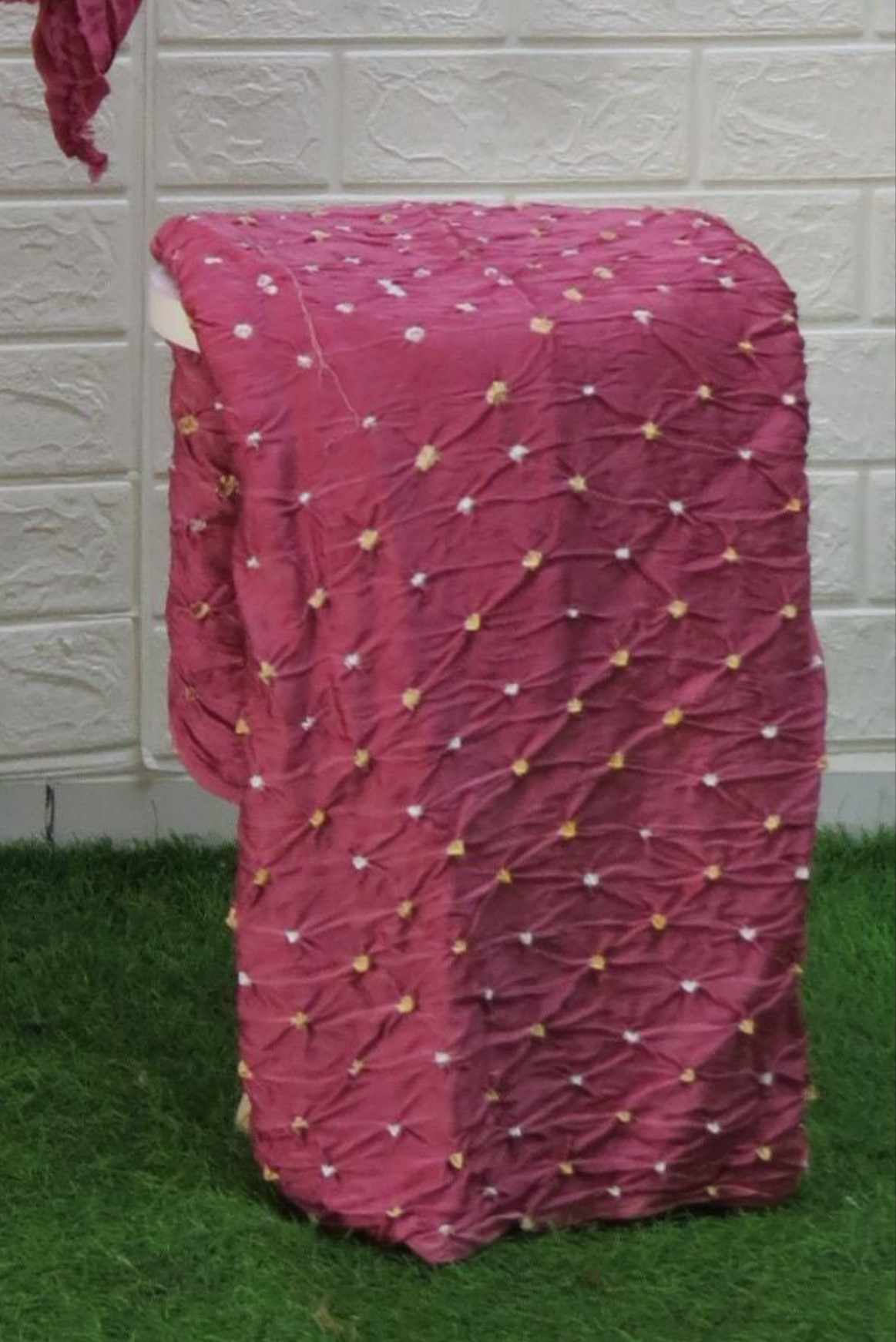 Modal Silk Bandhani 3 Piece Suit – Pure Barik Bandhej Top, Dupatta & Bottom | Premium Ethnic Wear