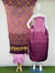 Modal Silk Shaded Lite & Dark Suit with Bandhej Barbhat Dupatta & Zari Pallu