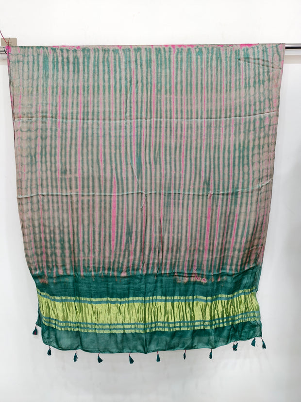 Modal Silk Tiy & Dye 3 Pice suit