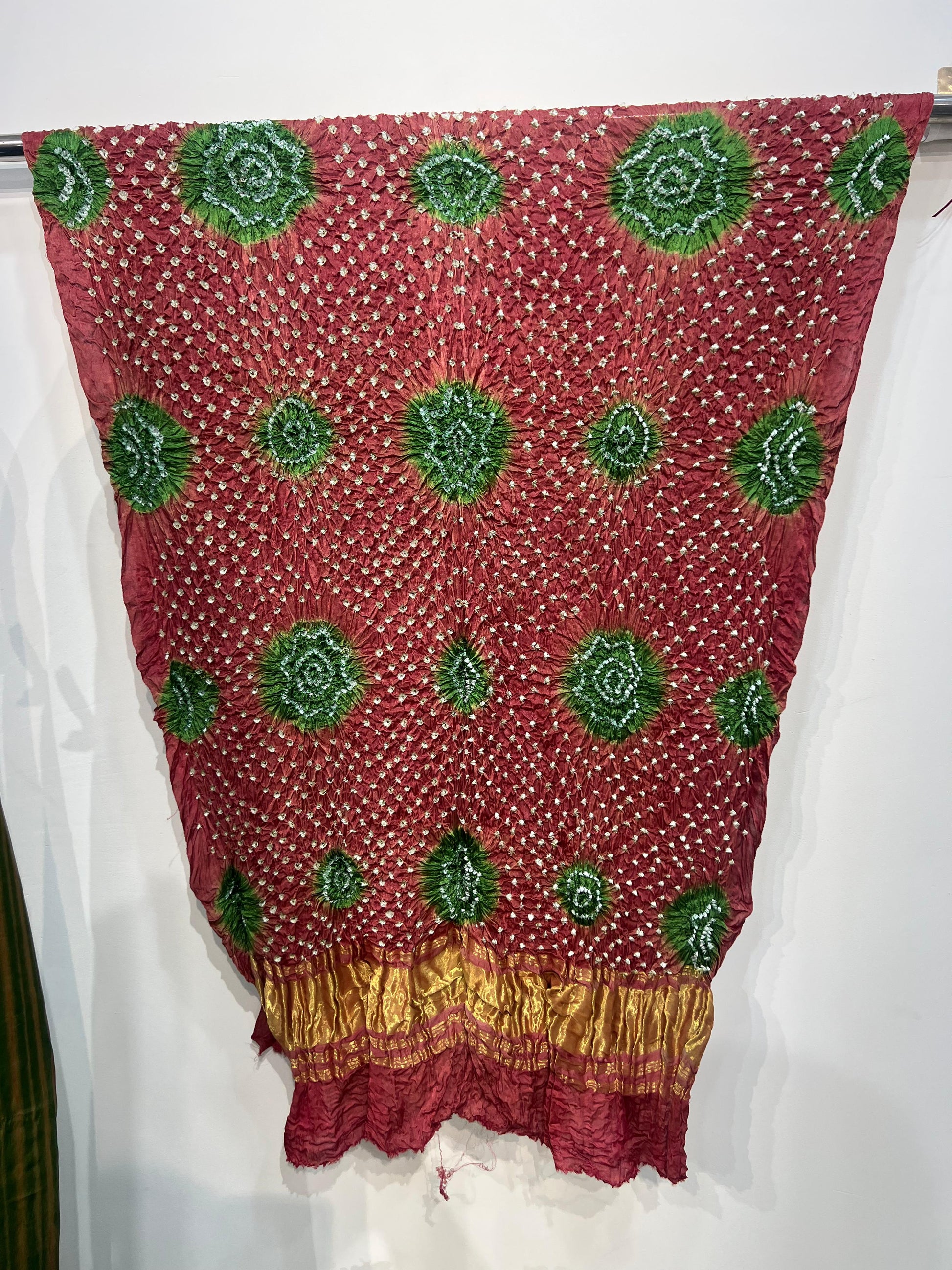 modal silk tiy dye & golti suit