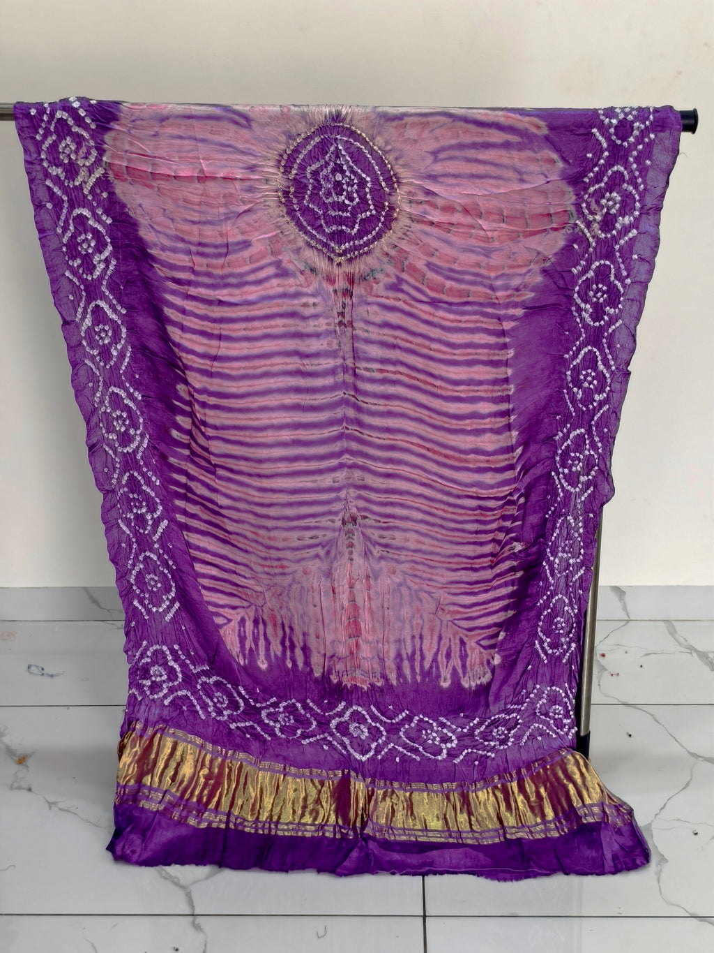 Modal Silk Tiy & Dye Bandhani dupatta 3 Pice suits