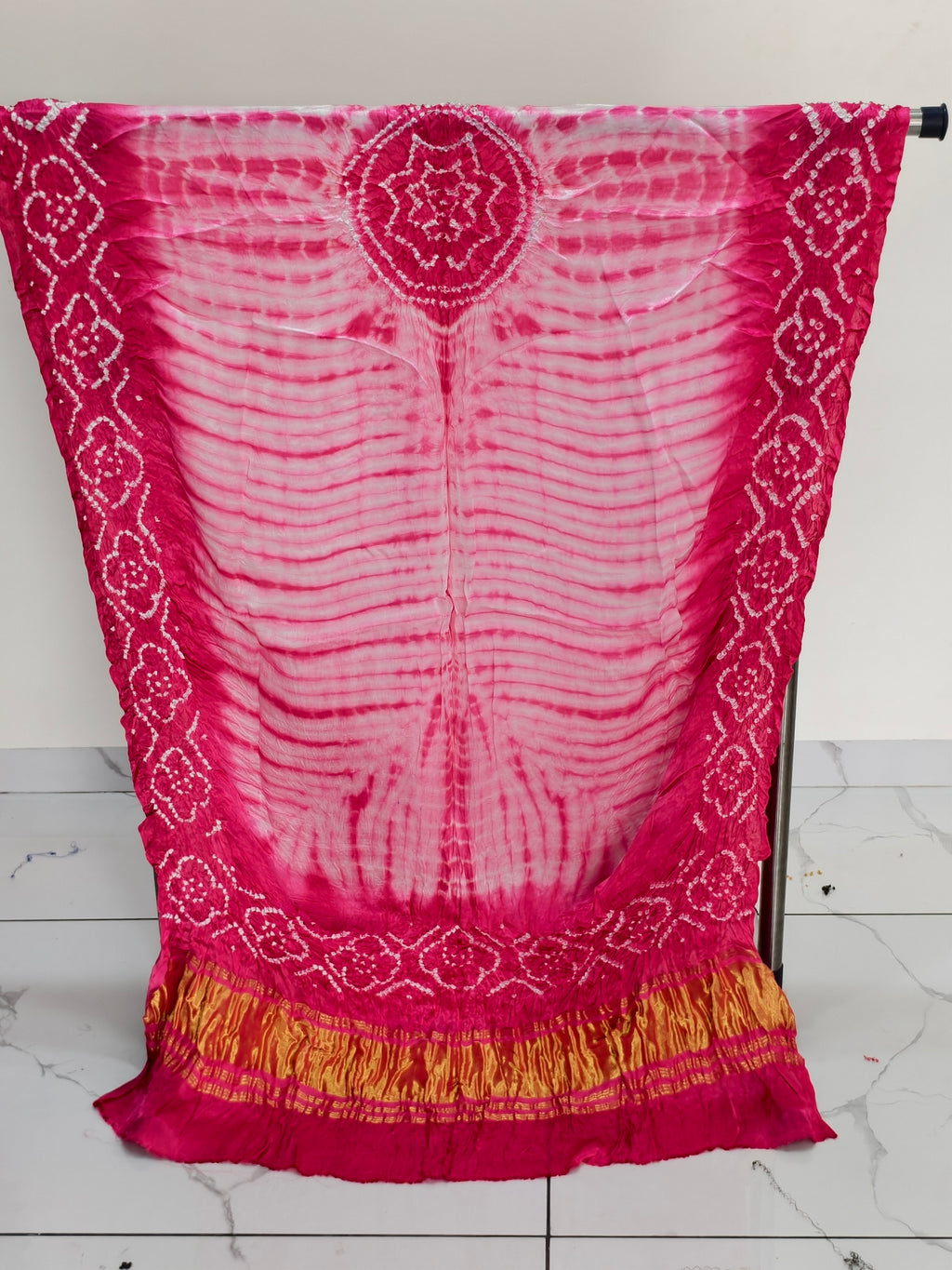 Modal Silk Tiy & Dye Bandhani dupatta 3 Pice suits