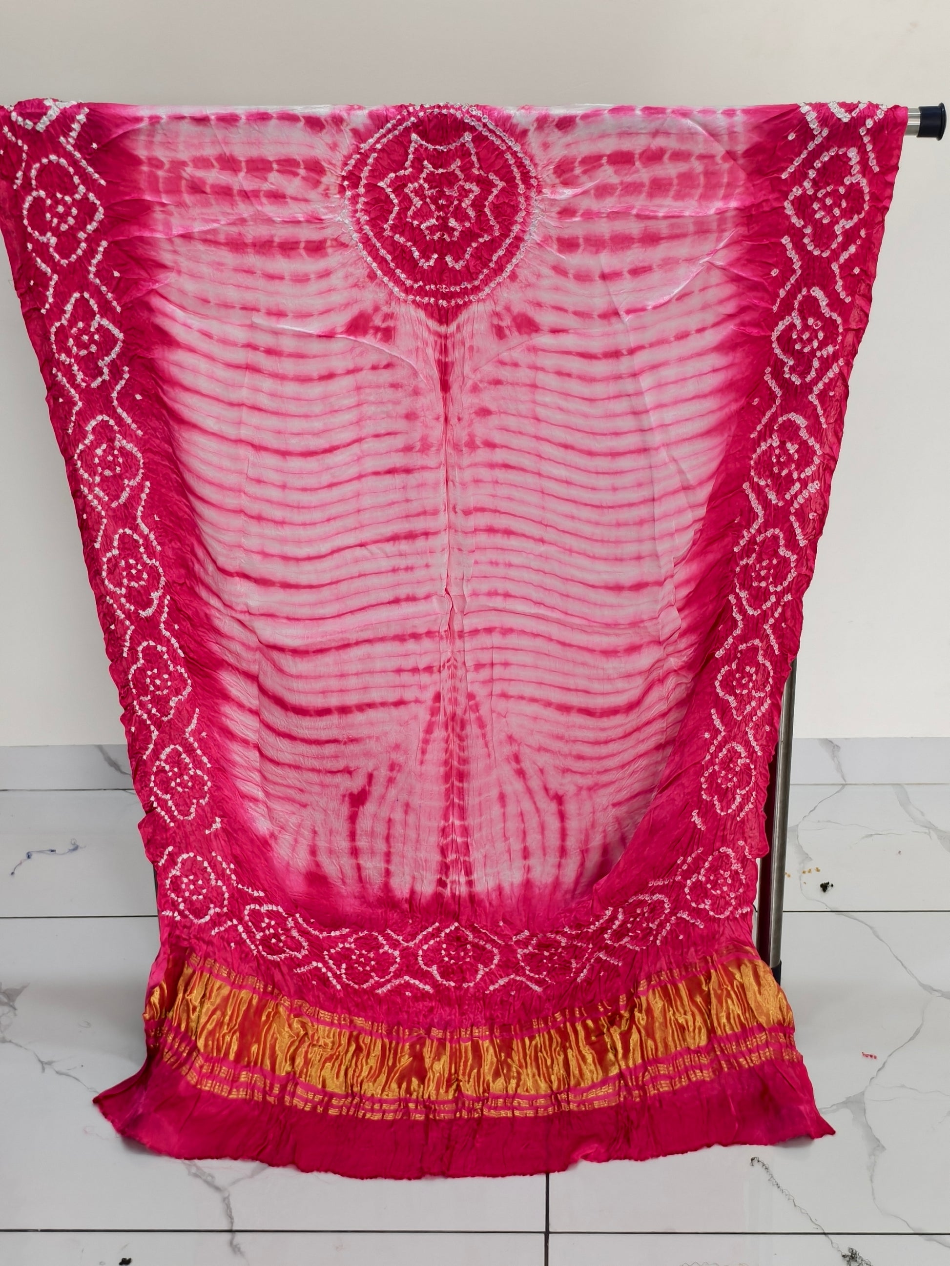 Modal Silk Tiy & Dye Bandhani dupatta 3 Pice suits