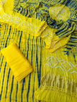 Modal Silk Tiy & Dye Bandhani dupatta 3 Pice suits