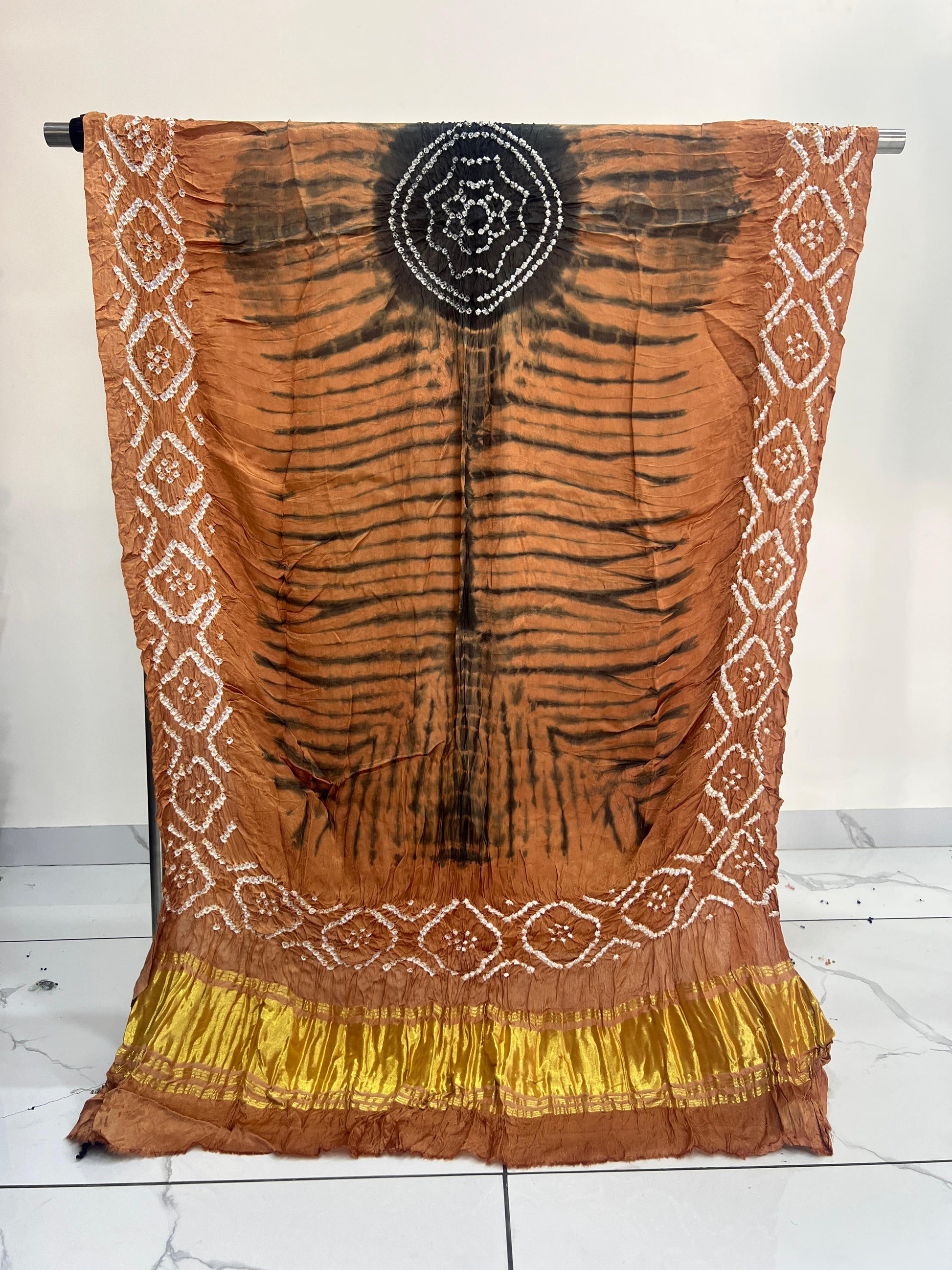Modal Silk Tiy & Dye Bandhani dupatta 3 Pice suits