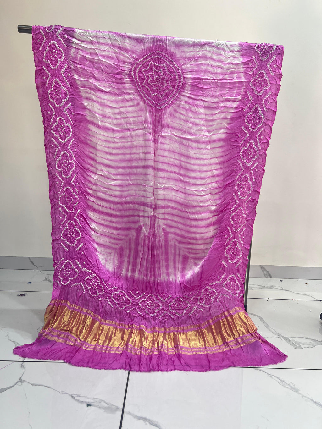 Modal Silk Tiy & Dye Bandhani dupatta 3 Pice suits