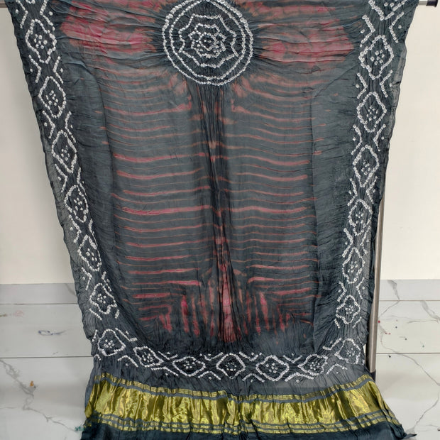 Modal Silk Tiy & Dye Bandhani dupatta 3 Pice suits