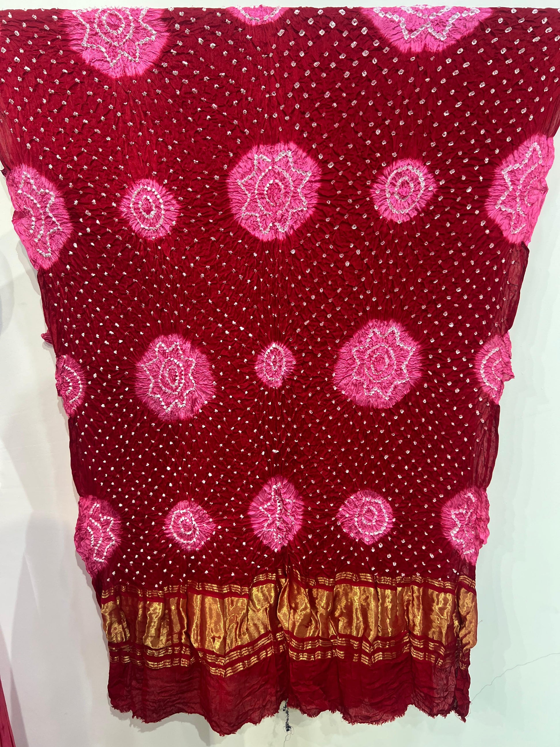 modal silk tiy dye & golti suit
