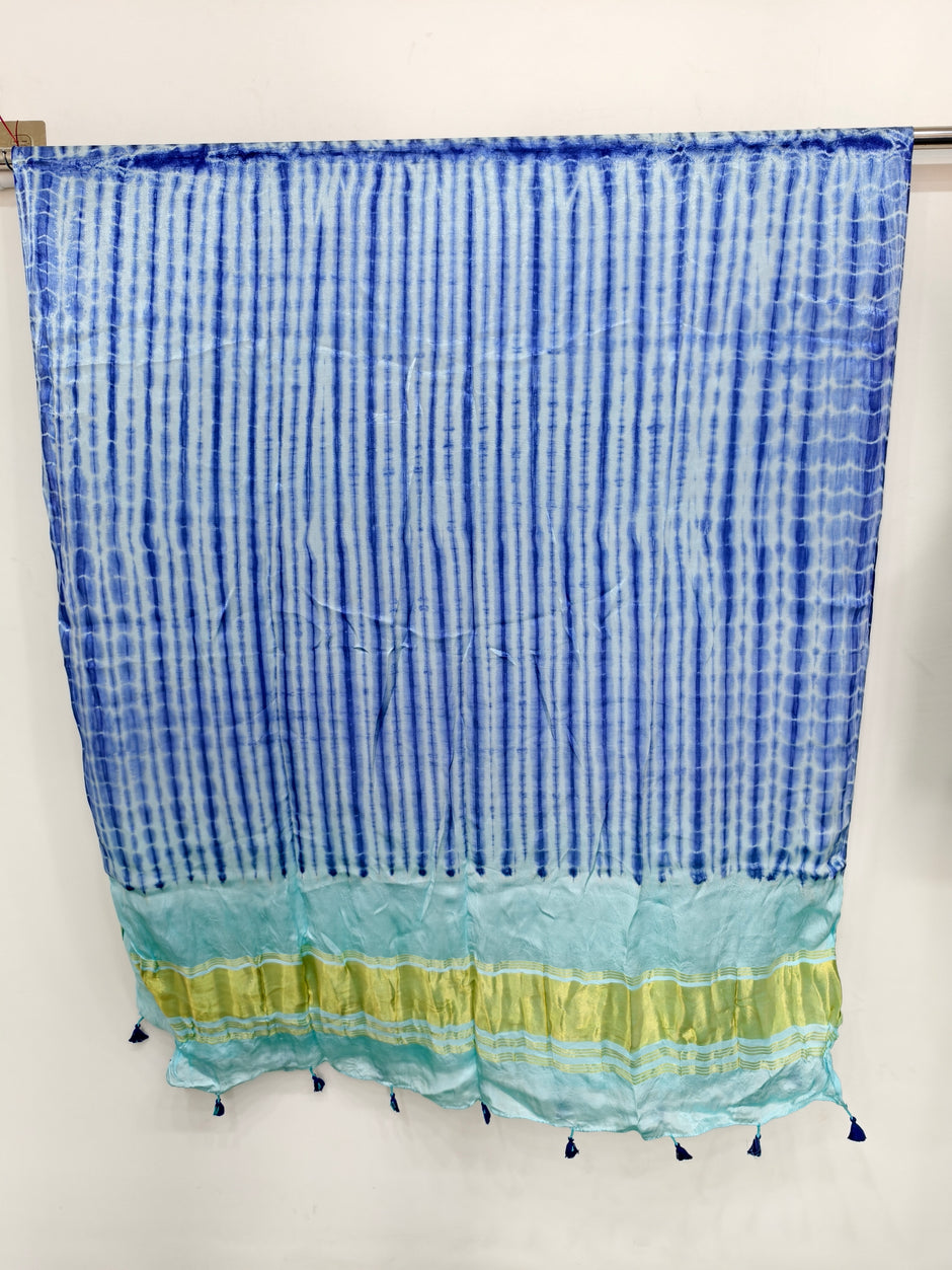 Modal Silk Tiy & Dye 3 Pice suit