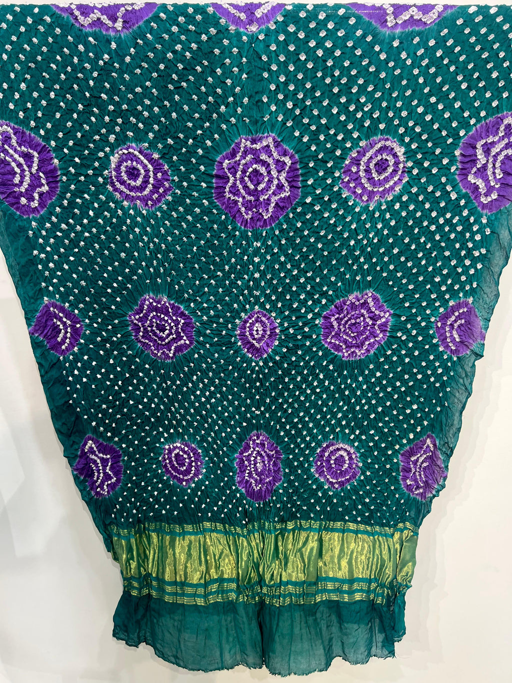 modal silk tiy dye & golti suit