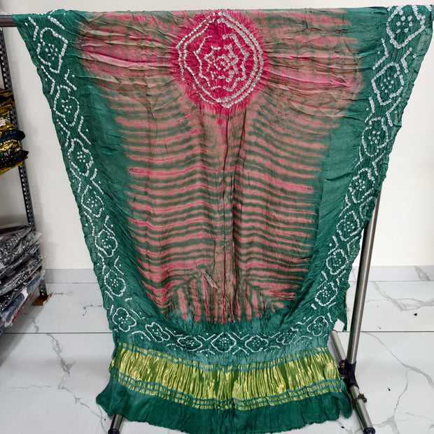 Modal Silk Tiy & Dye Bandhani dupatta 3 Pice suits