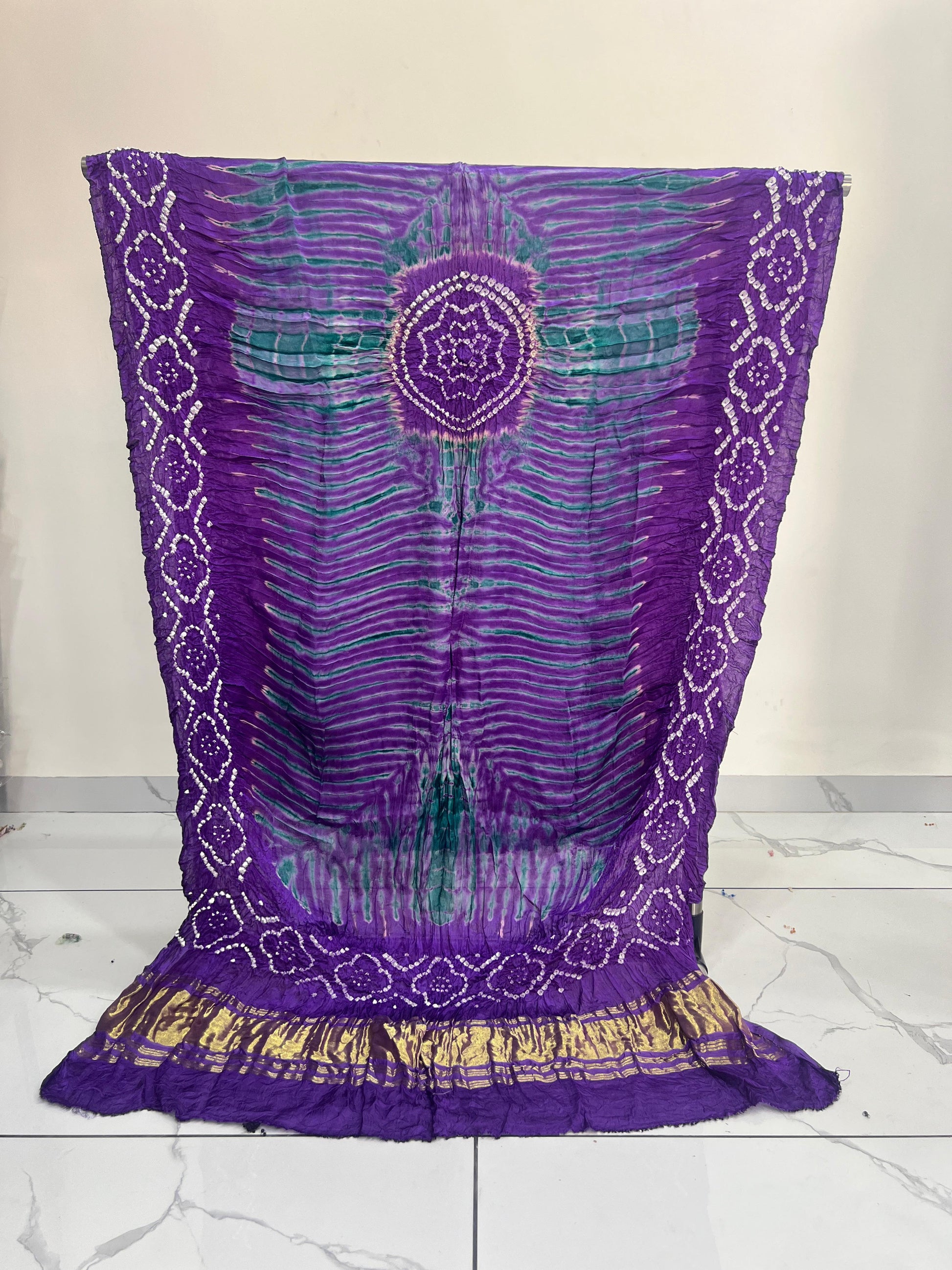 Modal Silk Tiy & Dye Bandhani dupatta 3 Pice suits