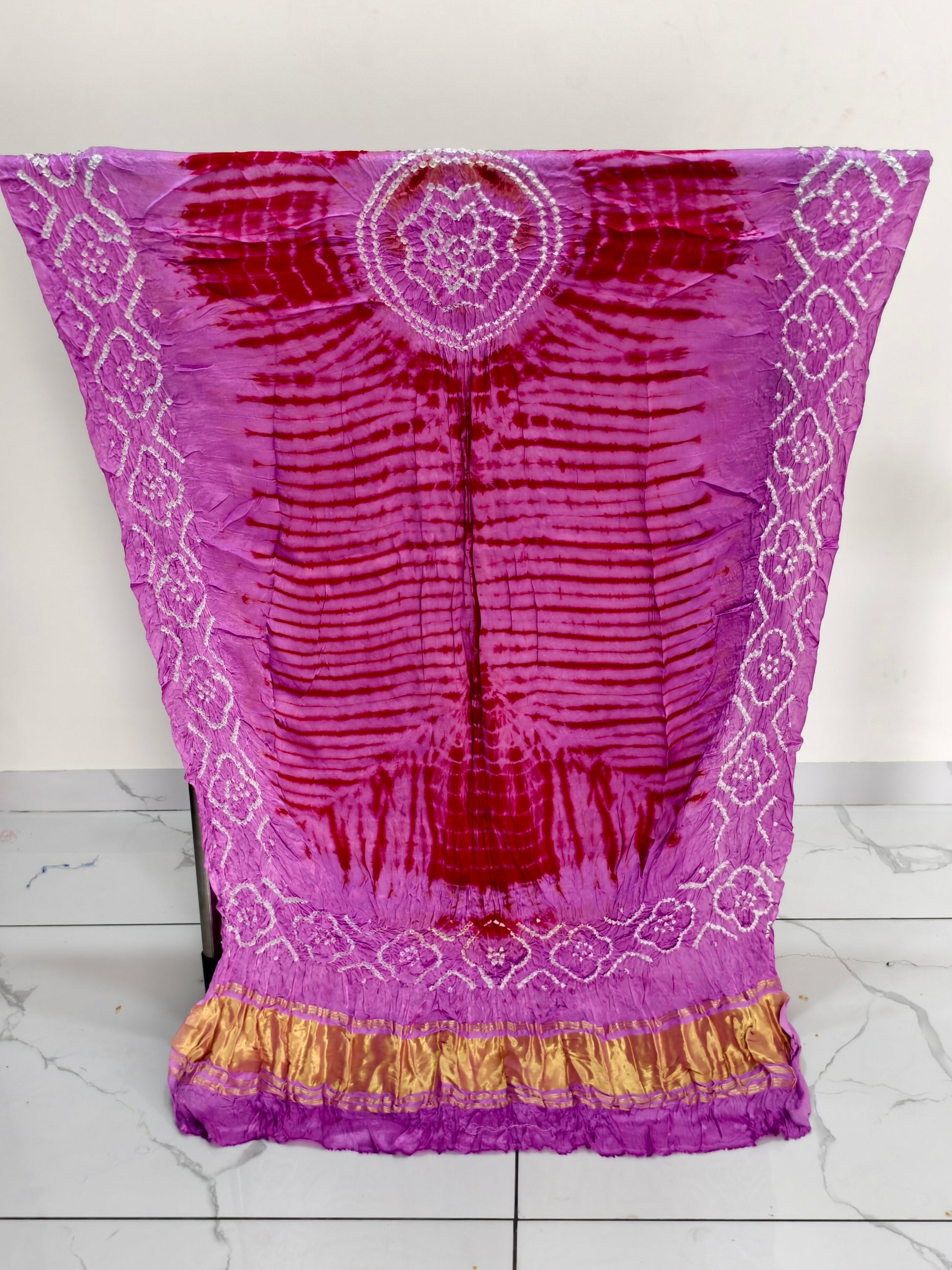 Modal Silk Tiy & Dye Bandhani dupatta 3 Pice suits