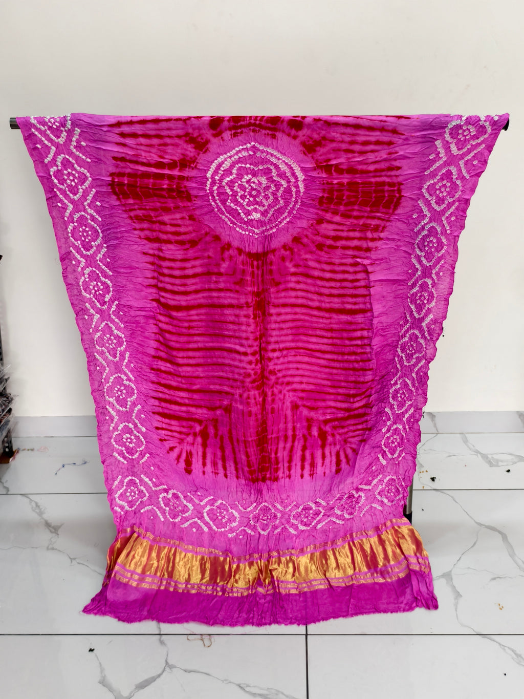 Modal Silk Tiy & Dye Bandhani dupatta 3 Pice suits