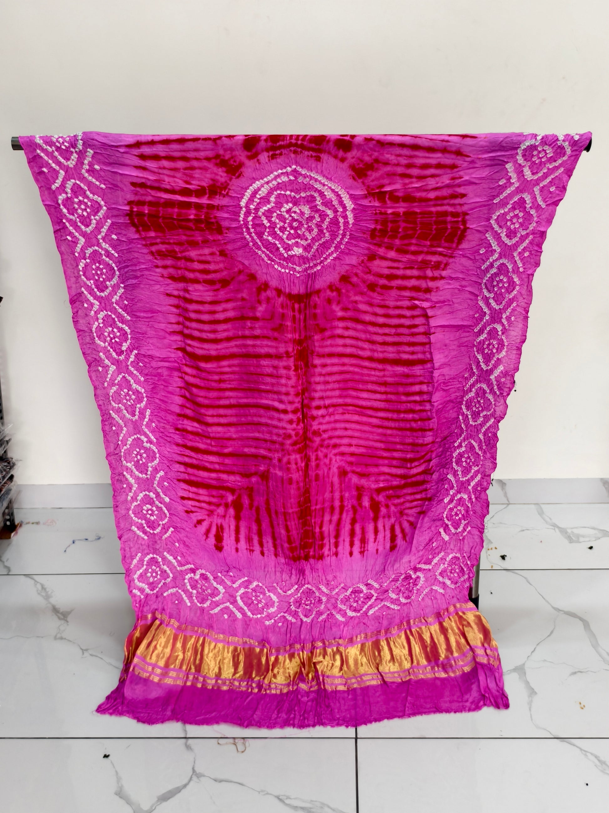 Modal Silk Tiy & Dye Bandhani dupatta 3 Pice suits