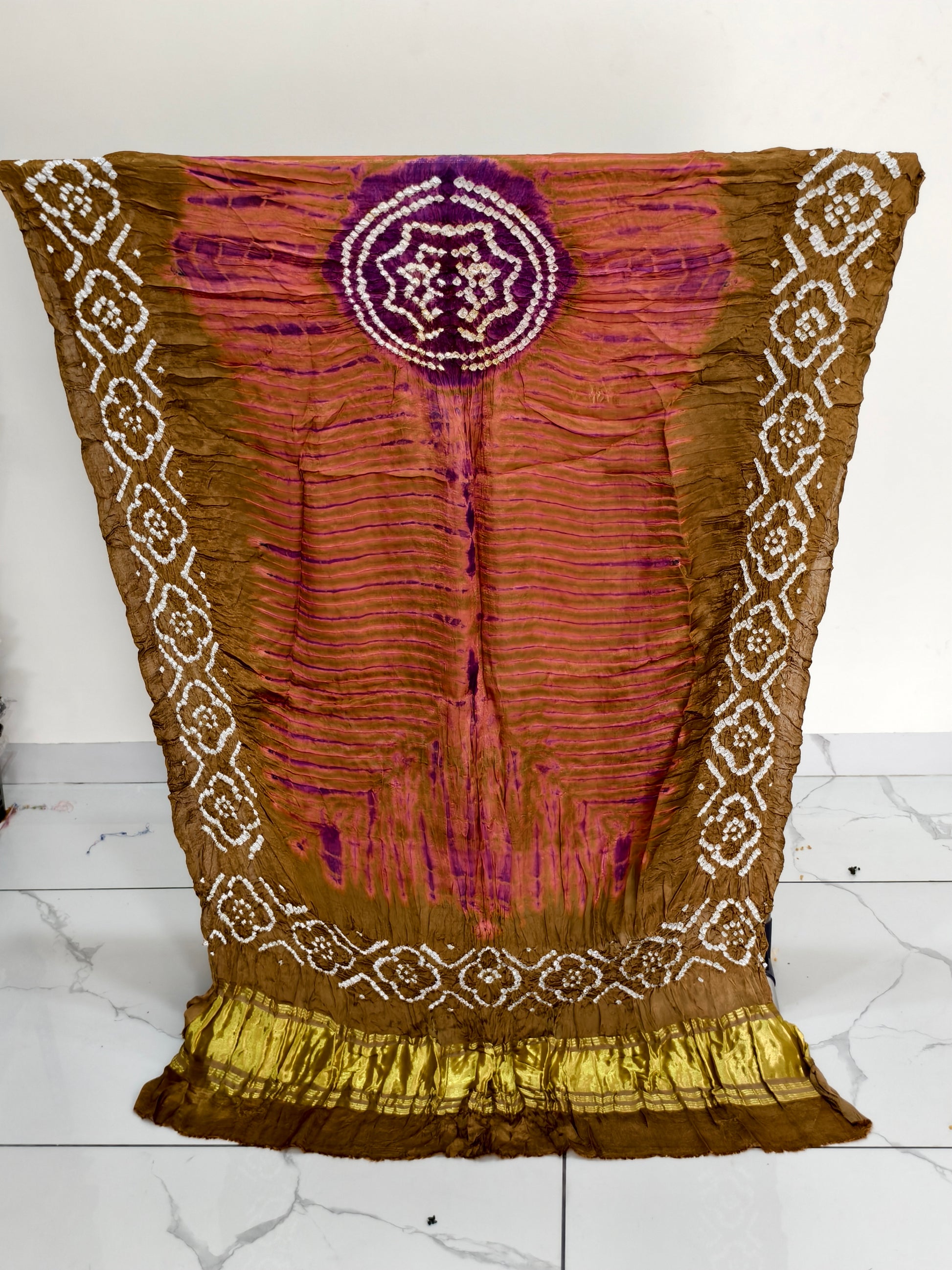 Modal Silk Tiy & Dye Bandhani dupatta 3 Pice suits