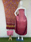 Modal Silk Shaded Lite & Dark Suit with Bandhej Barbhat Dupatta & Zari Pallu