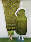 Modal Silk Shaded Lite & Dark Suit with Bandhej Barbhat Dupatta & Zari Pallu