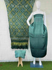 Modal Silk Shaded Lite & Dark Suit with Bandhej Barbhat Dupatta & Zari Pallu