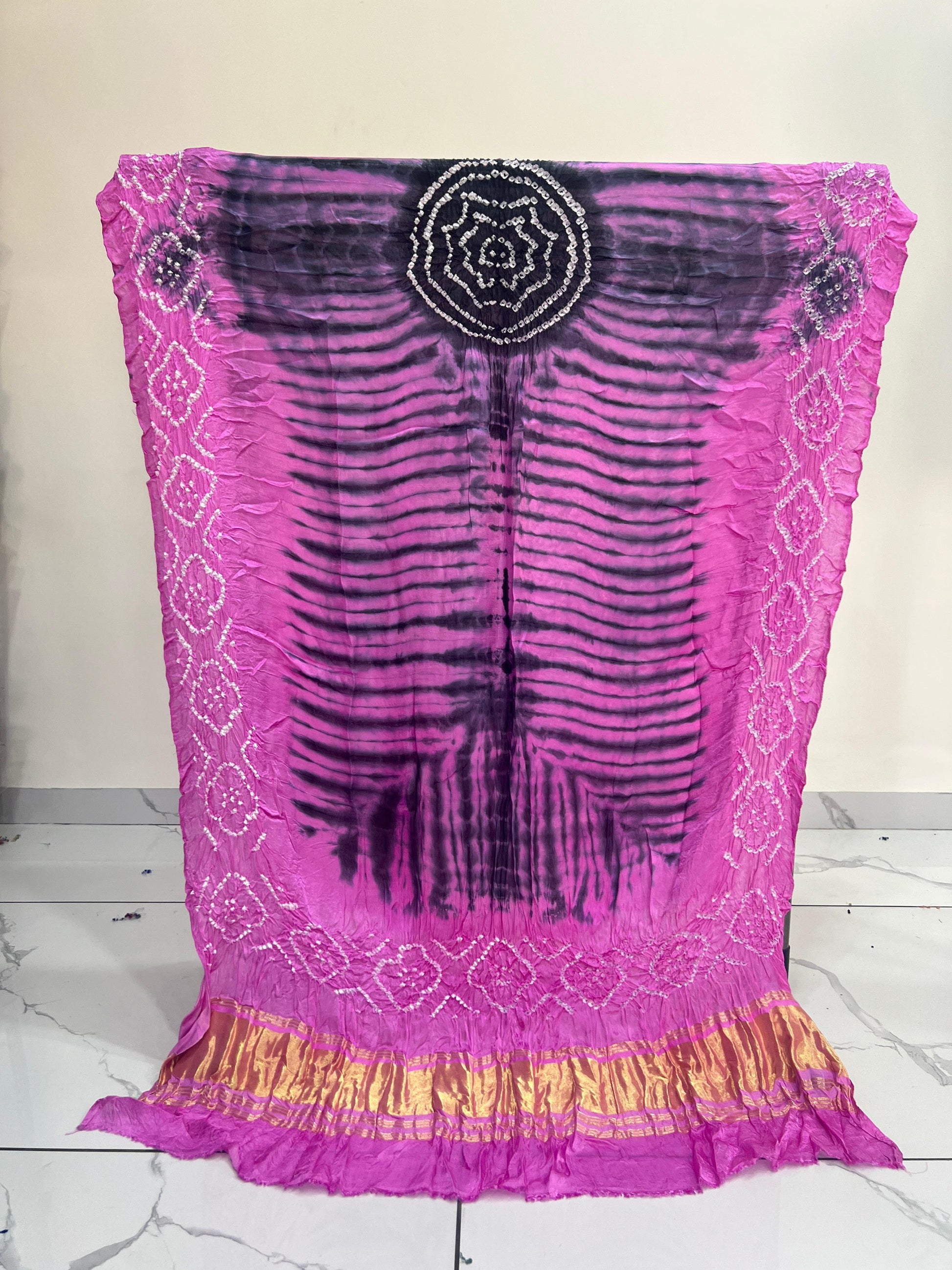 Modal Silk Tiy & Dye Bandhani dupatta 3 Pice suits