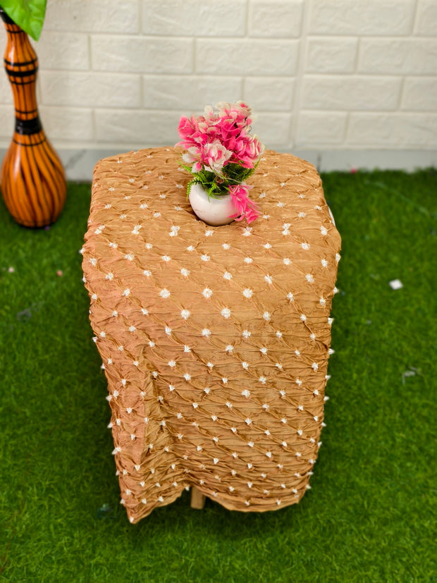 Premium Multi-Color Modal Silk Bandhej Suit Set | Handcrafted Bandhani Designer Dress Material with Zari Dupatta